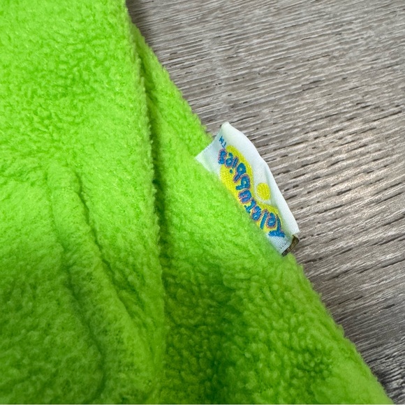 Teletubbies Dipsy Green Fleece Hooded One-Piece Costume 24M Toddler jumpsuit - Picture 4 of 9